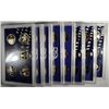 Image 1 : 2000-4 2001-03-04-07 proof quarters sets  no box  est  $40-$50