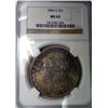 Image 1 : 1890-S MORGAN DOLLAR NGC MS65 GEM BEAUTIFUL COLOR!