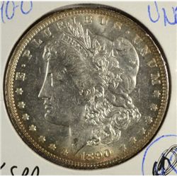 1890 O MORGAN DOLLAR CH BU ORIGINAL