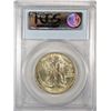 Image 4 : 1934 D WALKING LIBERTY HALF DOLLAR PCGS MS 65 GEM! RAINBOW OBV WHITE BLAST REV