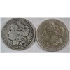 Image 1 : 2  1878CC  Morgan  $  Good and F/VF est $150-$160