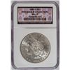 Image 1 : 1884O Fitzgerald collection Morgan  $  NGC63  est $70-$75