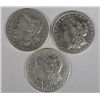 Image 1 : 3  1891CC  Morgan  $  G-VG-Fine  est $225-$235