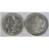 Image 1 : 1890-O, & 1890-S MORGAN DOLLARS AU