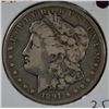 Image 1 : 1891-CC MORGAN DOLLAR VG/FINE
