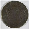 Image 2 : 1802 LARGE CENT FULL DATE DAMAGE BY RIM ON OBVERSE