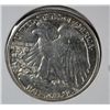 Image 2 : 1942 WALKING LIBERTY HALF DOLLAR BU CLEANED