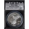 Image 2 : 2012 SILVER EAGLE FIRST DAY OF ISSUE LIMITED EDITION ANACS MS-70