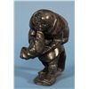 Image 2 : Levi Qumaaluk Sculpture of a Mother with a Child, Blowing up a Seal Skin Float - Povungnituk 1-30989