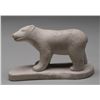Image 1 : Abraham Anghik Ruben Bear Sculpture 1983  3 1/4" H. 6" L.  Good Condition