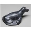 Image 2 : Bear Carving by Isah Papialuk (1926-) - Povungnituk 6 1/4" L. 4 1/2" W.  Good Condition