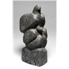 Image 1 : Inuit Carving of Two Birds - Artist Unknown 12" H. 5 1/2" W.  Good Condition