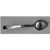Image 1 : Haida Silver Spoon with Incised Owl Design by Sharon Hitchcock 7 GMS 5 1/8" L.  Fine Condition