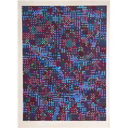 Tony Bechara, Op-Art Serigraph