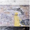Image 1 : Anton Solomoukha, Kinder Pistolen, Oil and Collage Painting
