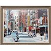 Image 1 : Joseph Michetti, Chinatown, Oil Painting