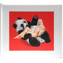 Mel Ramos, Giant Panda, Lithograph