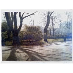 Harold Altman, Shadows, Lithograph