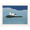 Image 1 : Theodore Jeremenko, Island Lighthouse, Silkscreen
