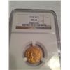 Image 1 : 1914 $2 1/2 GOLD INDIAN HEAD NGC MS-64, VERY FEW LEFT IN THIS GRADE