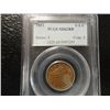 Image 1 : 1851  PCGS MS-62 BRAIDED HAIR HALF CENT