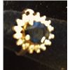 Image 1 : Sapphire and Diamond 14K Gold Ladies Ring