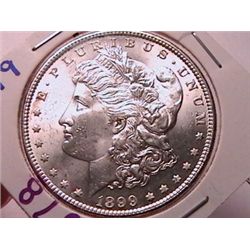 1899 Morgan Dollar MS63, LOW MINTAGE ONLY 330,000