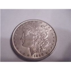 1889 BU MOGAN SILVER DOLLAR