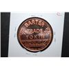 Image 2 : 2011 Barter Trade Tokin-Live Free Or Die Copper Round; .999 Fine Copper 1 Oz.; EST. $5-10