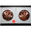 Image 1 : 2011 Barter Trade Tokin-Live Free Or Die Copper Round; Lot of 2; .999 Fine Copper 1 Oz.; EST. $5-10