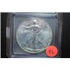 Image 1 : 2001 US Silver American Eagle $1; 1 Oz. Fine Silver; ICG Graded MS69; EST. $40-50