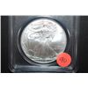Image 1 : 2010 US Silver American Eagle $1 25th Year Of Issue; 1 Oz. Fine Silver; PCGS Graded MS70; EST. $100-