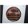 Image 2 : 2011 Barter Trade Tokin-Live Free Or Die Copper Round; .999 Fine Copper 1 Oz.; EST. $5-10