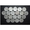 Image 2 : US Silver Quarters $5.00 Face Value; Various Dates & Conditions; Lot of 20; EST. $150-200