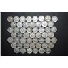Image 1 : US Silver Dimes $5.00 Face Value; Various Dates & Conditions; Lot of 50; EST. $150-200