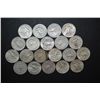 Image 2 : US Silver Quarters $5.00 Face Value; Various Dates & Conditions; Lot of 20; EST. $150-200