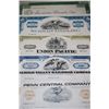 Image 1 : Lot of 5 Stock Certificates