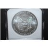 Image 2 : 2003  Eagle $1; MS 69 NGC Graded EST. $50-60