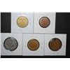 Image 2 : Lot Of 5 Tokens; EST. $10-15