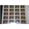 Image 1 : Russia 1973 Noyta CCCP 12K Stamps, Sheet of 20 Unused; Est. $10-15