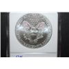 Image 2 : 2003 Silver Eagle; NGC Graded MS-69; Est $50-60