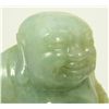 Image 2 : GREEN AND RUSSET JADEITE FIGURE OF HOTEI