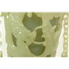 Image 6 : CHINESE GREENISH WHITE JADE REVOLCING VASE & COVER