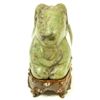 Image 3 : CHINESE MOTTLED JADE CARVING OF RECUMBENT RAM