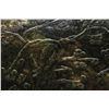 Image 7 : CHINESE HIGH RELIEF SPINACH JADE TABLE SCREEN