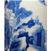 Image 2 : 18th C CHINESE BLUE & WHITE PORCELAIN VASE
