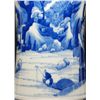 Image 6 : 18th C CHINESE BLUE & WHITE PORCELAIN VASE