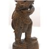 Image 3 : BALINESE CARVED RHINO HORN FIGURE OF WARRIOR GOD