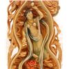 Image 8 : Pr CHINESE CARVED POLYCHROMED IVORY GOURD PLAQUES