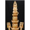 Image 3 : CHINESE CARVED IVORY 14 ARMED GODDESS SCULPTURE